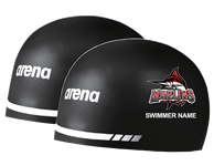 2x Personalized CCA Marlins arena 3D Soft Silicone Caps