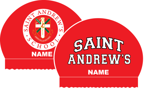 2x Saint Andrews Varsity Personalized Silicone Caps