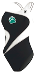 Brevard Bearacudas Female Thickstrap Suit w/ Logo