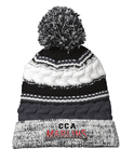 CCA Marlins Pom Beanie w/Logo