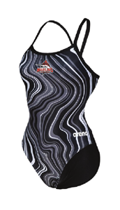 CCA Marlins Printed Challenge Back Suit w/Logo -- Team Suit