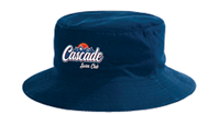 Cascade Swim Club Crusher Bucket Hat w/Logo