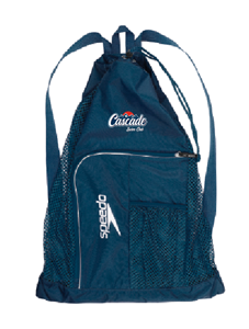 Cascade Swim Club Deluxe Mesh Bag w/Logo