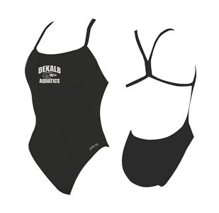 DeKalb Aquatics Solid Cutout Suit w/Logo
