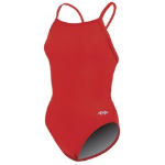Hendersonville HS Dolfin Red Solid Thin Strap with Logo