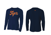 Memphis Tiger Dri-Fit Navy LS Shirt
