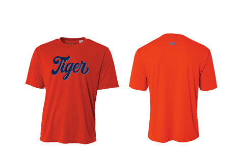 Memphis Tiger Dri-Fit Orange T-Shirt