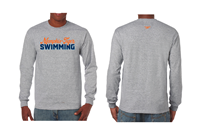 Memphis Tiger Swimming LS Shirt