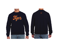 Memphis Tiger Swimming Navy Crewneck Sweatshirt