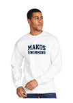 Mississippi Makos Vintage White Crewneck Sweatshirt