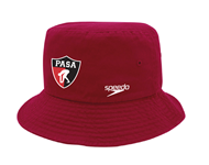 PASA Red Bucket Hat w/Logo