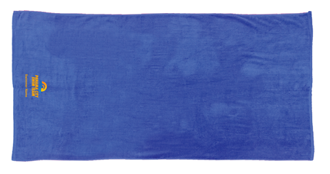 PCST Royal Blue Beach Towel w/Logo
