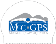 McCallie GPS Aquatics Set of Two Personalized Silicone Caps