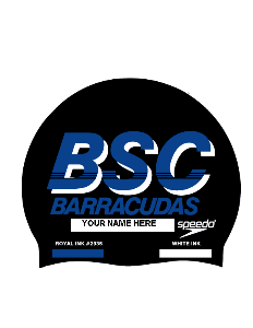 2x Personalized BSC Silicone Team Caps