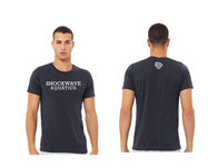 Shockwave Aquatics Heather Navy T-Shirt