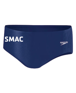 SMAC: Solid Endurance Poly Brief - Navy w/LOGO