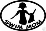 Swim Mom Decal