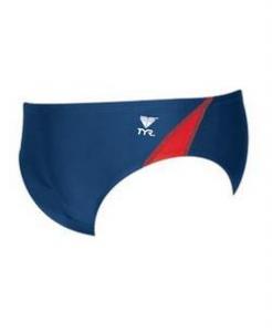 Cookeville Male Splice Brief Navy/Red