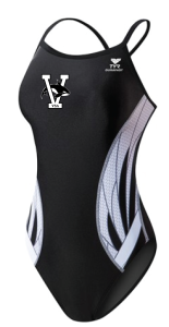 Vicksburg Swim Association - Female Thin Strap Suit W/logo