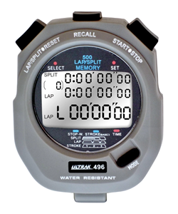Ultrak 496 500 Lap Memory Stopwatch