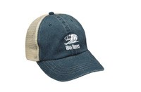 Watermill WaveRiders Pigment Dyed Trucker Hat w/Logo