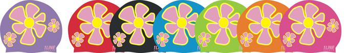 Flower Trio -- Silicone Cap