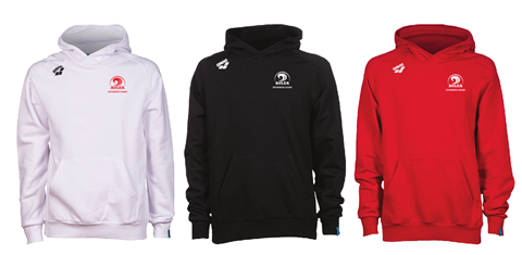 Aulea Swim Club Team Panel Hoodie w/Logo