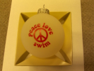 "Peace Love Swim" Christmas Ornament
