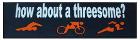 How about a threesome? Bumper Sticker