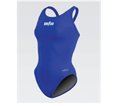 Bon Air Blue Streaks Dolfin Female Thick Strap Suit w/Logo