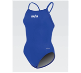 Bon Air Blue Streaks Dolfin Female Thin Strap Suit w/Logo