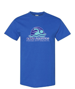 CAT5 Aquatics Royal Team T-Shirt