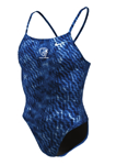 Calhoun Blue Barracudas Female Printed Cutout Suit w/Logo
