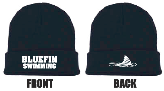 Carrollton Bluefins Team Beanies w/ Logos