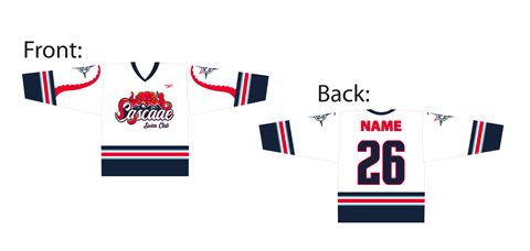 Cascade Swim Club Custom Team Hockey Jersey - 2026