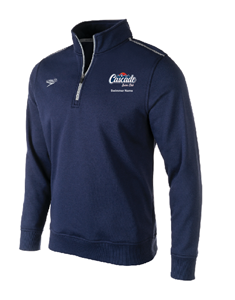 Cascade Swim Club Fleece Quarter Zip w/Logo