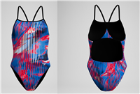 Crestwood Hills Wahoos Female Turnback Suit