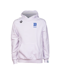 Duke Diving arena White Fleece Hoodie w/Logo