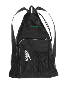 Flippers Swim Team Deluxe Mesh Bag w/Logo