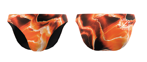 H2Okie Aquatics Printed Brief w/Logo - 2026