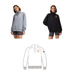 H2Okie Aquatics Unisex 1/4 Zip Fleece Pullover w/Logo