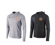 H2Okie Aquatics Solid Jersey Hooded Tee w/Logo