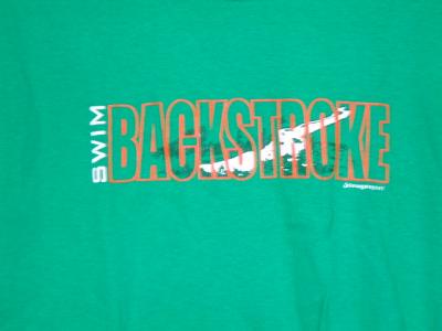 Green Backstroke T-Shirt