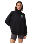 JETS Aquatic Club Unisex 1/4 Zip Fleece Pullover w/Logo