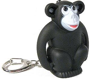 Monkey LED Keychain