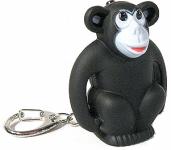 Monkey LED Keychain