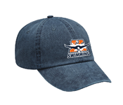 Kingston Clippers Pigment Dyed Baseball Cap w/Logo