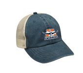 Kingston Clippers Pigment Dyed Trucker Hat w/Logo