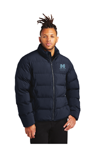 Makos Puffer Jacket w/Tone-on-Tone Logo