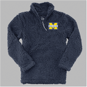 Makos Sherpa Quarter Zip w/Logo